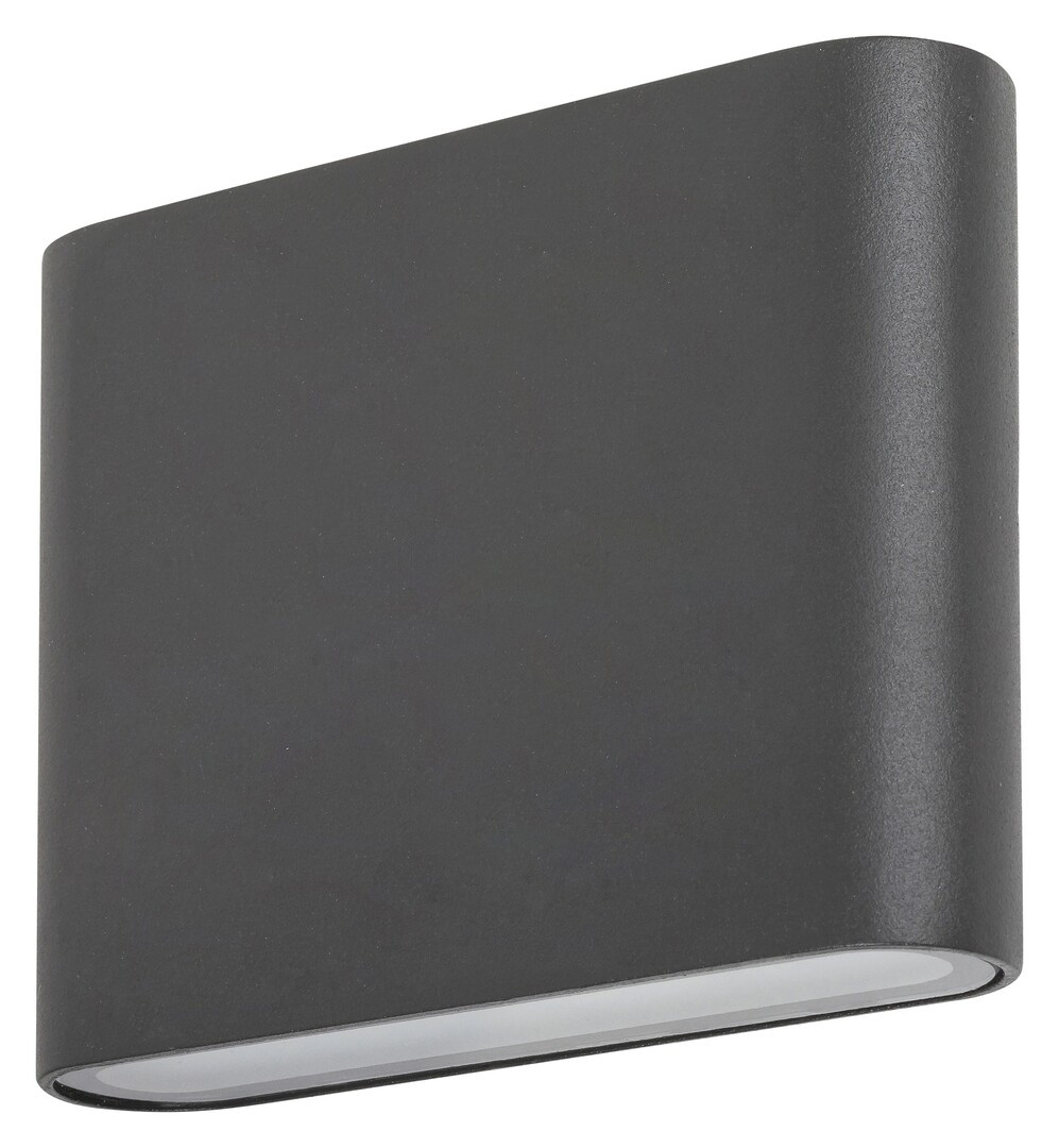 Rabalux Antracitové fasádne LED svietidlo Nesna 6W IP54 7951