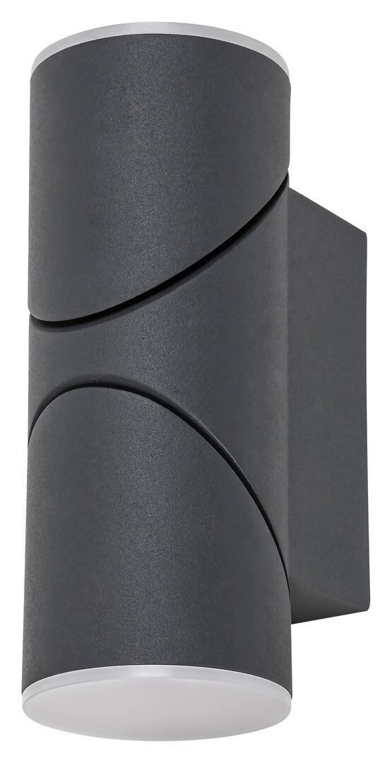 Rabalux Antracitové fasádne LED svietidlo Belfast 12,9W IP65 7904