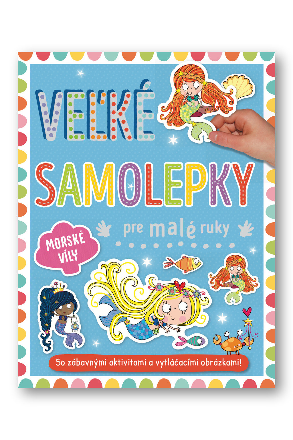 Velké samolepky pre malé ruky Morské víly
