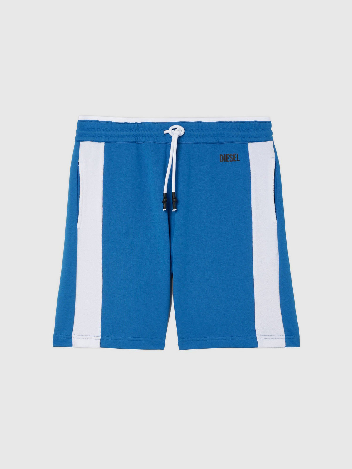 Diesel Krátke nohavice - UMLBPANSP SHORTS modré