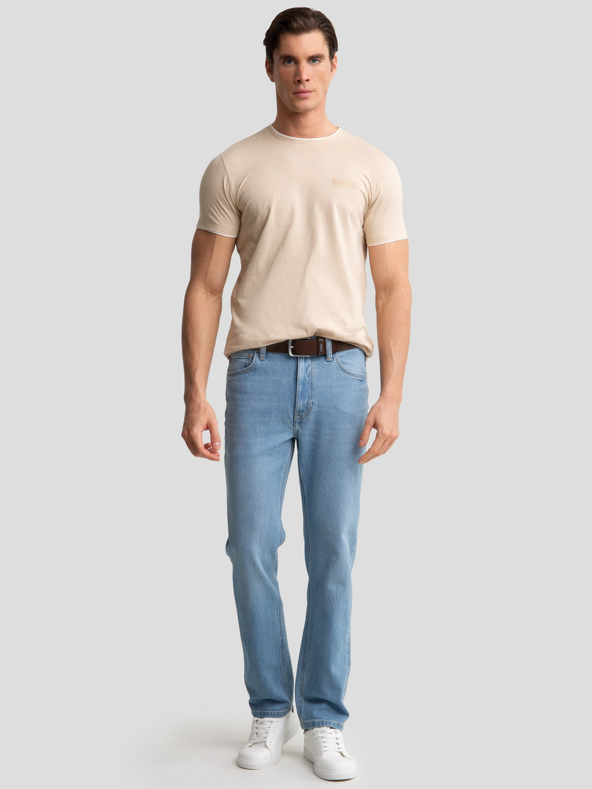 Big Star Man's Straight Trousers Denim 190127 171