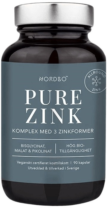 Nordbo zink pure 90 kapsúl