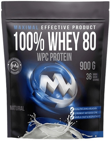 Maxxwin 100% whey 80 900 g