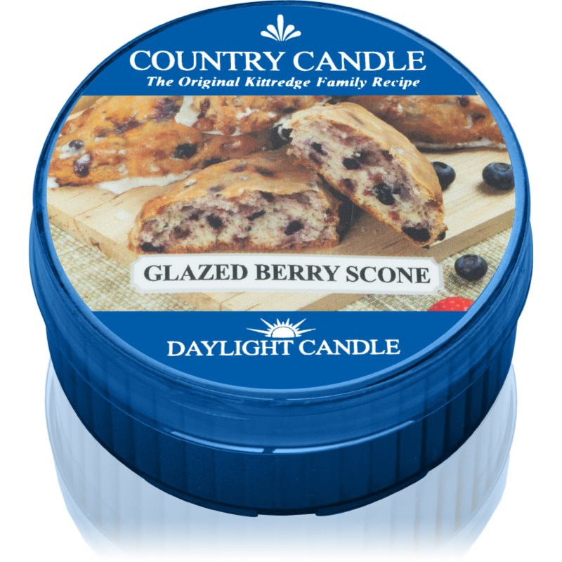 Country Candle Glazed Berry Scones čajová sviečka 42 g