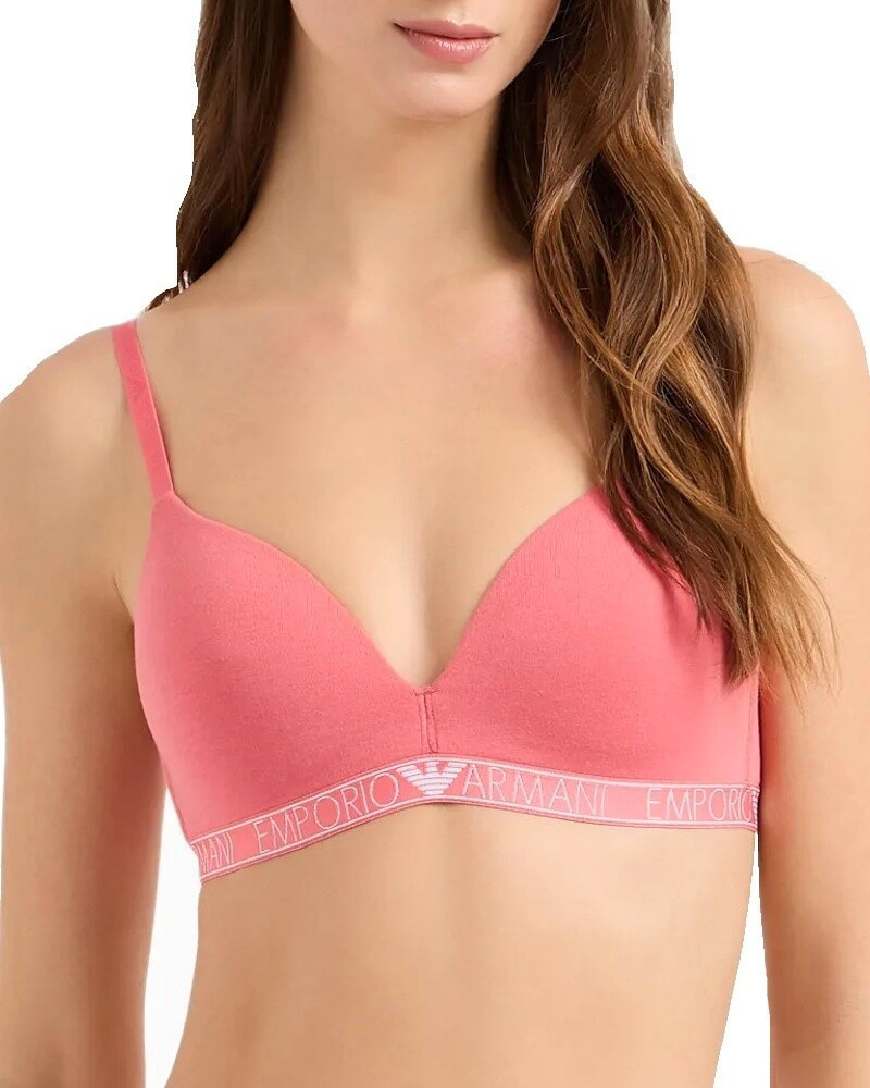 Dámska podprsenka 164410 4R223 05373 ružová - Emporio Armani L