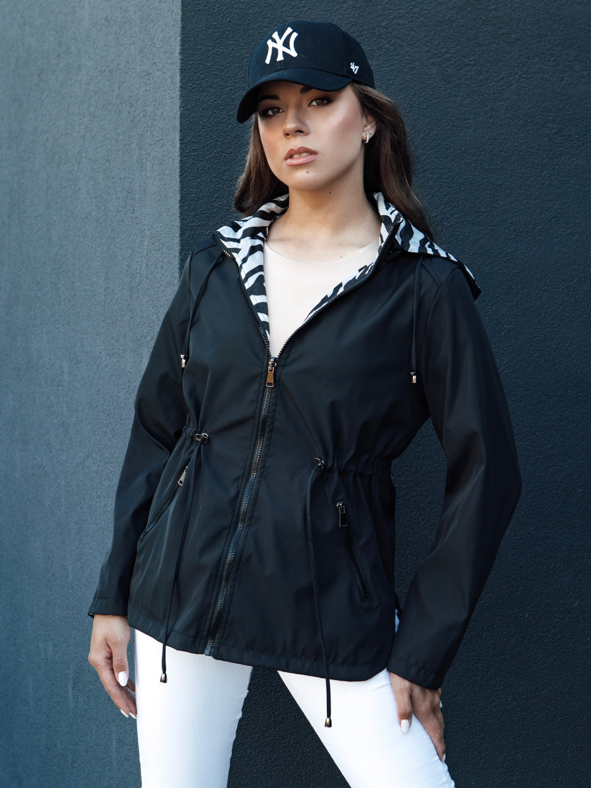Dámska bunda CORMIS black Dstreet TY4419 S