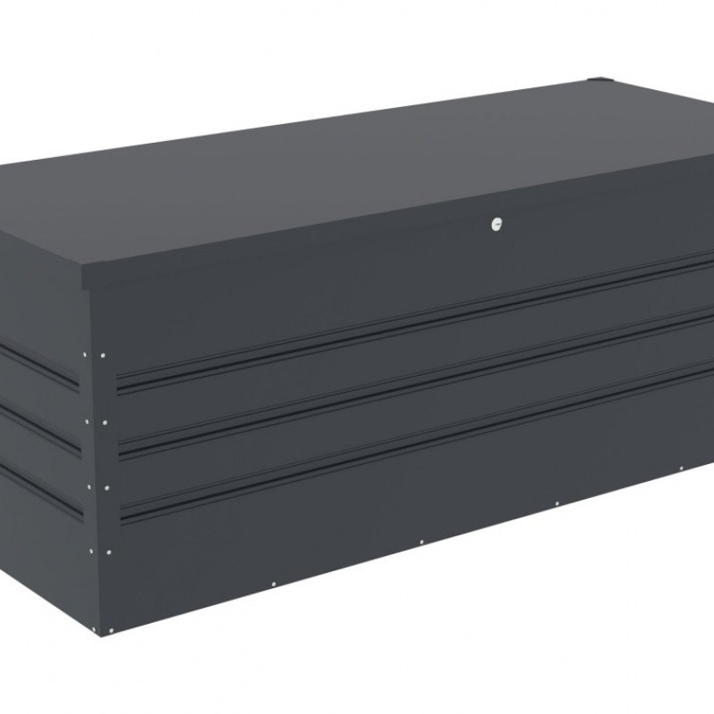 G21 Zahradní box  Denver 560 L, antracitový plechový
