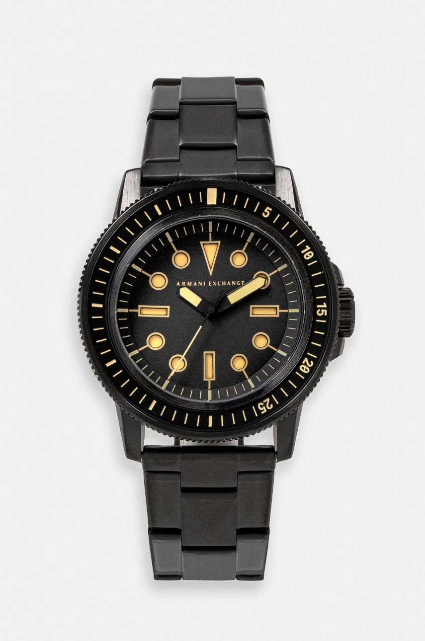 Hodinky Armani Exchange pánske, čierna farba, AX1855
