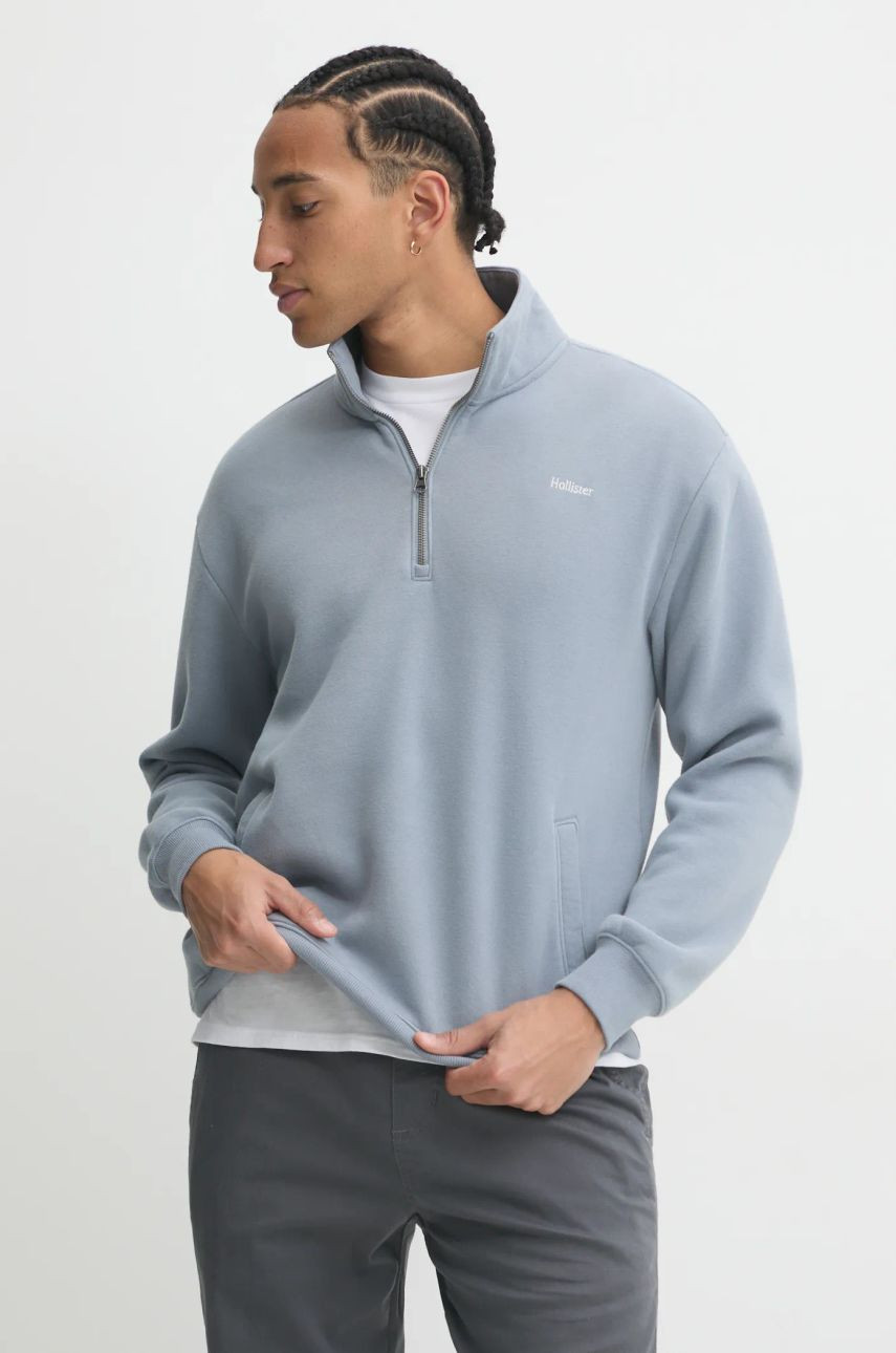Mikina Hollister Co. pánska, jednofarebná, KI322-4164