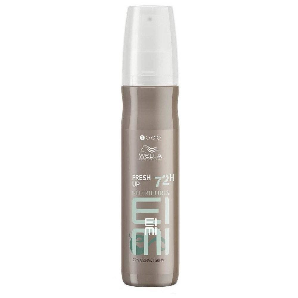 Wella Professionals Sprej na osvieženie kučeravých vlasov s efektom proti krepovateniu Eimi Nutricurls Fresh Up (72h Anti-Frizz Spray) 150 ml