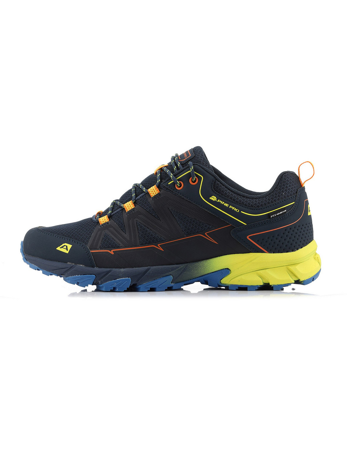 Outdoorová obuv s membránou ptx ALPINE PRE UHESE mood indigo