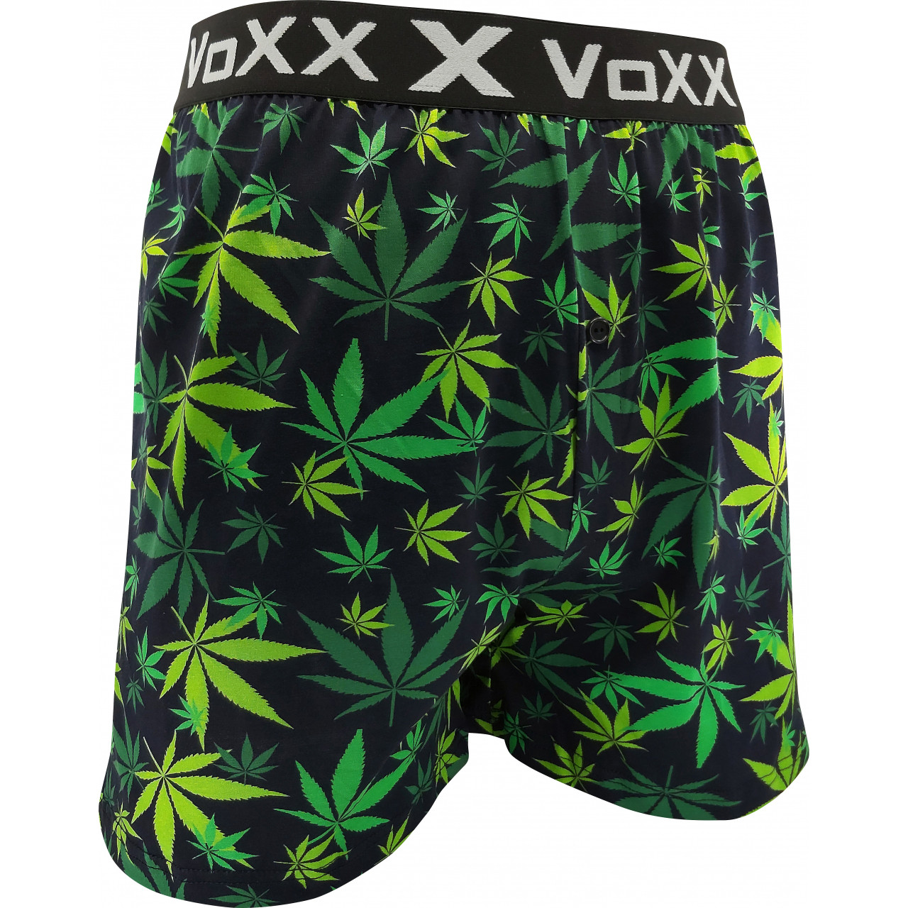 Boxerky pánske Voxx Kilian Tráva - zelené-čierne, M