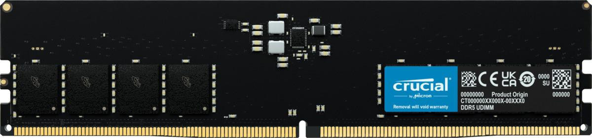 Crucial/DDR5/16GB/4800MHz/CL40/1x16GB