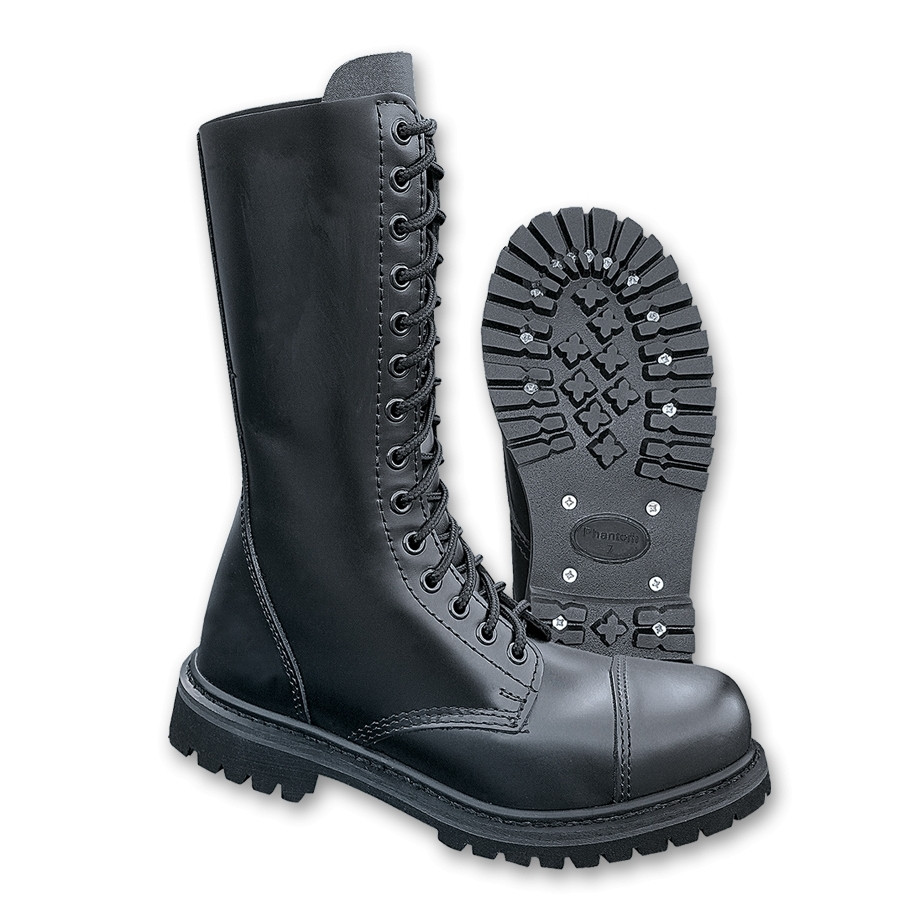 Topánky Brandit Phantom Boots 14-dierkové - čierne, 5