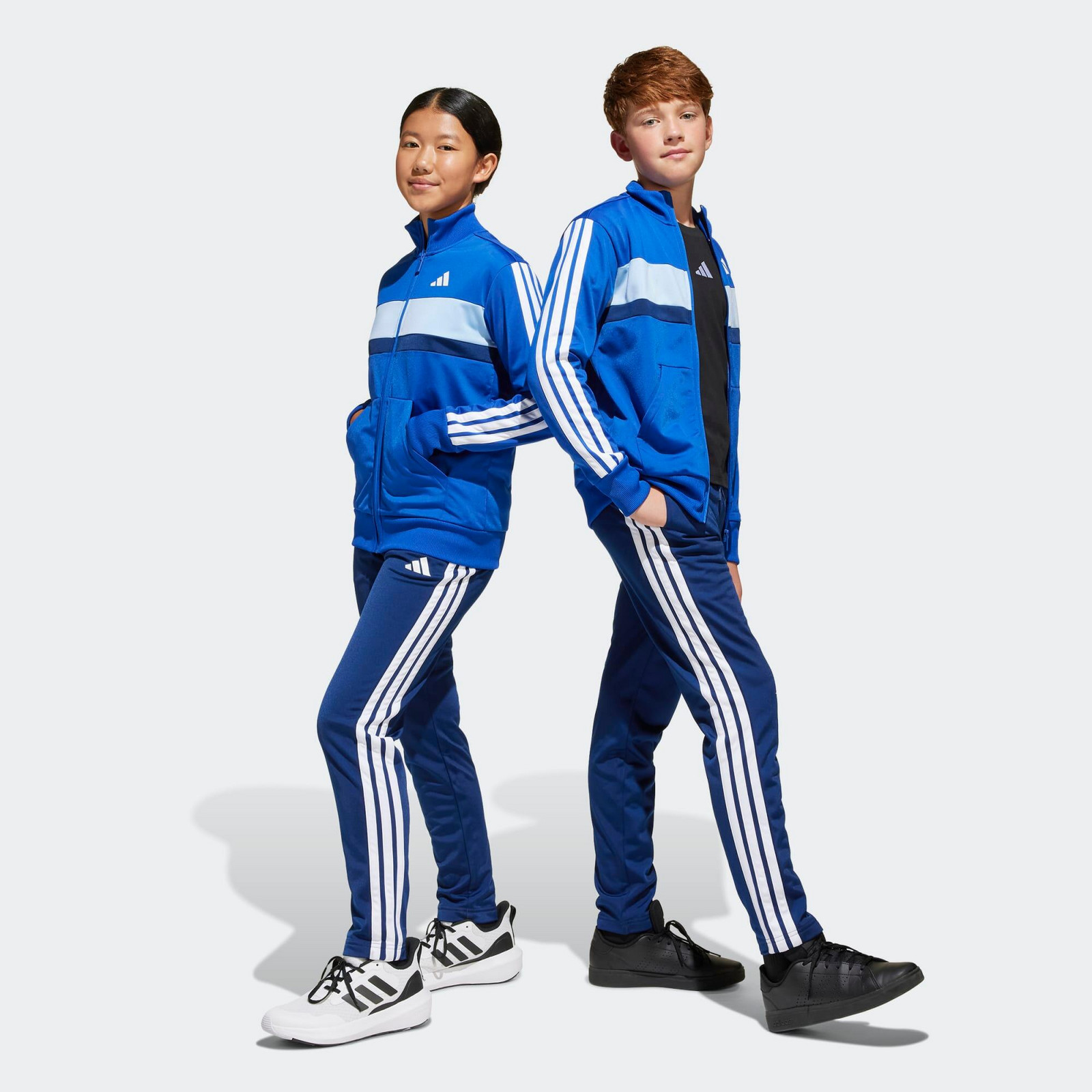Detská športová súprava ADIDAS Tibeiro modro-biela