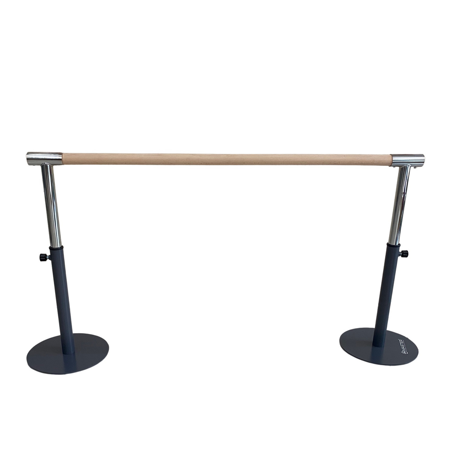 Baletná tyč MASTER Pro voľne stojaca 175 cm - výškovo nastaviteľná - drevená