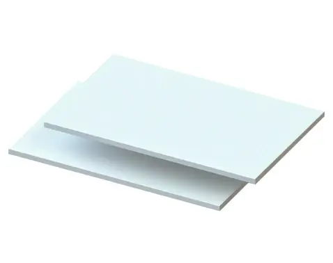 Set políc do skrine (2 ks) Daria 82,5 cm%