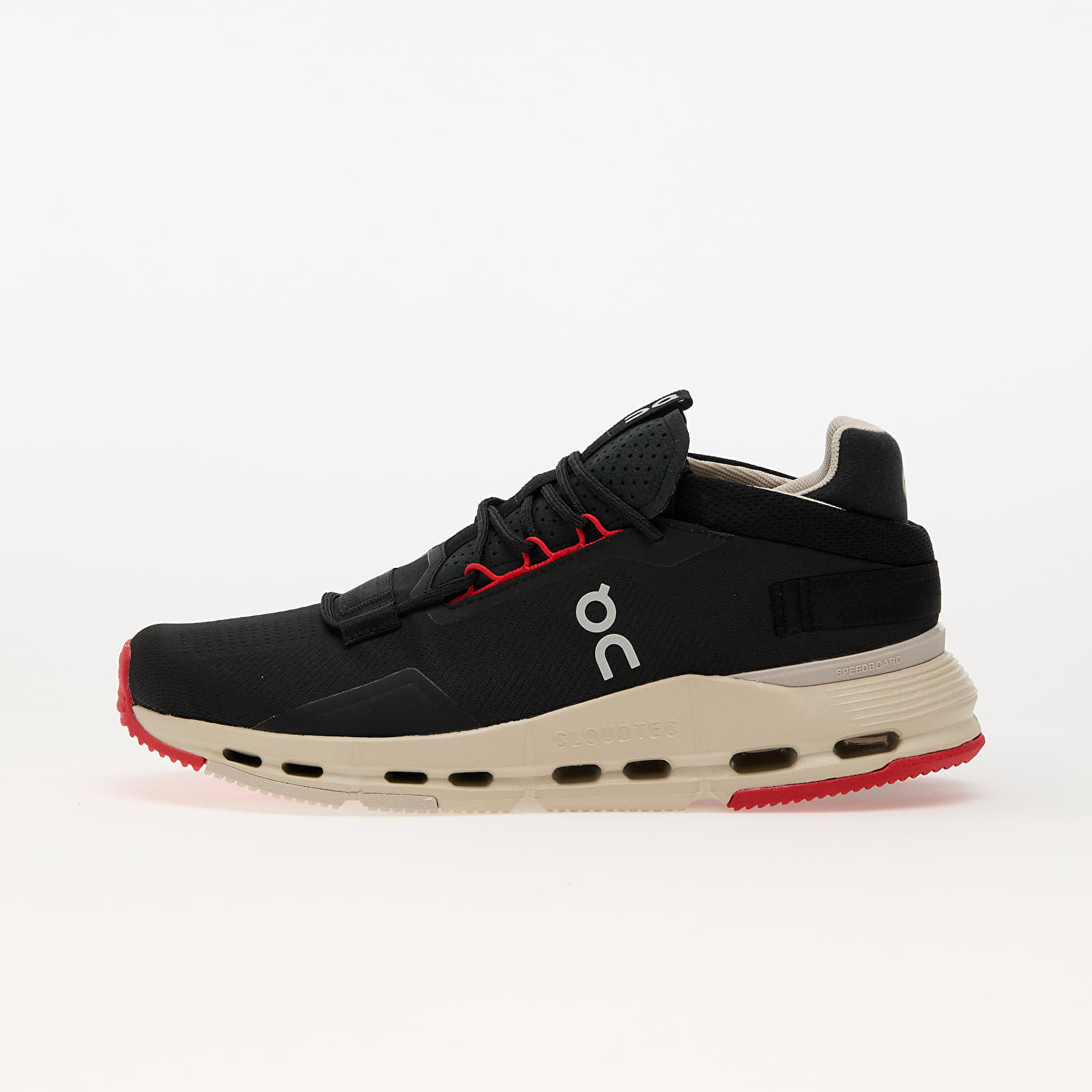 Tenisky On M Cloudnova 2 Black/ Red EUR 43