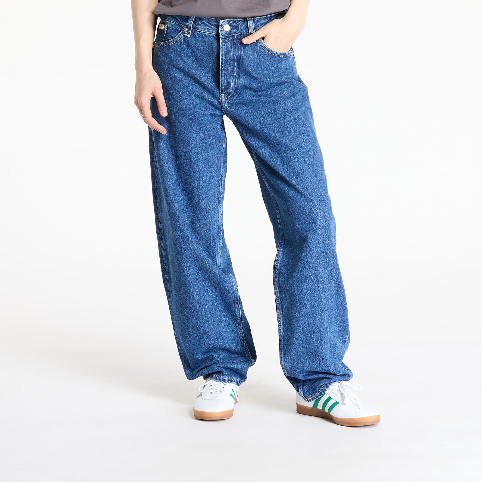 Džínsy Calvin Klein Jeans 90‘S Loose Jeans Denim Medium 25
