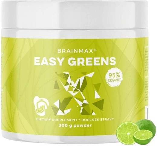 Brainmax easy greens 300 g - limetka