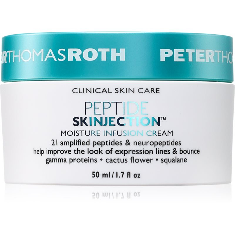Peter Thomas Roth Peptide Skinjection™ Moisture Infusion Cream Refillable vyhladzujúci hydratačný krém s peptidmi 50 ml