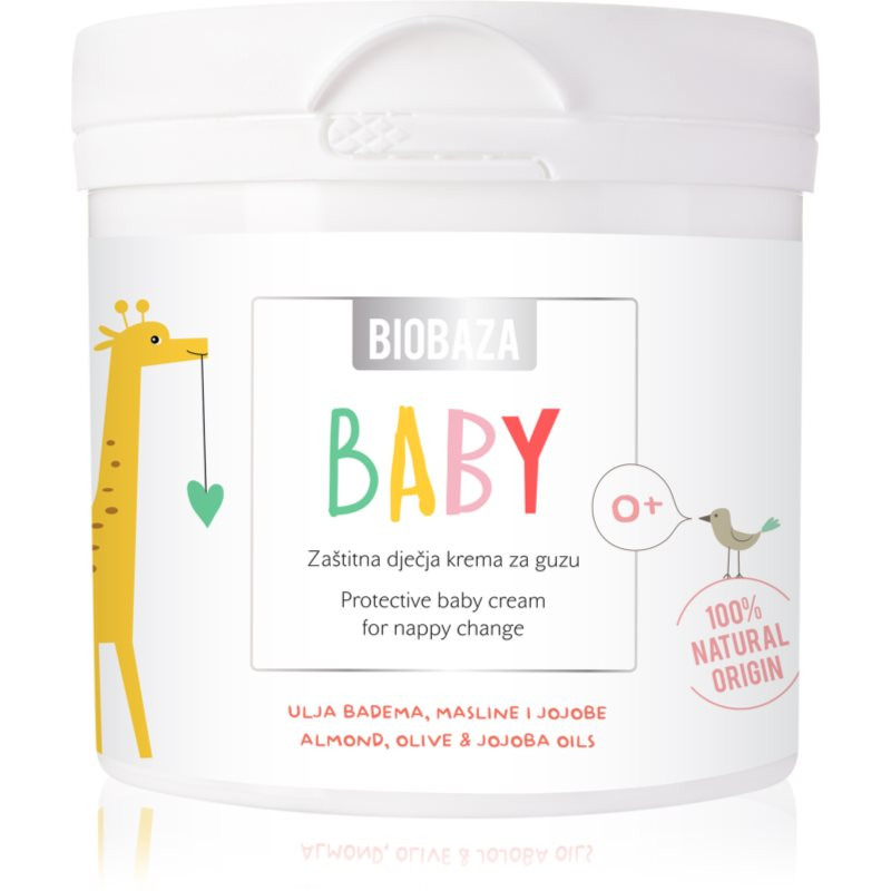 BIOBAZA Baby detský ochranný krém na zapareniny 550 ml