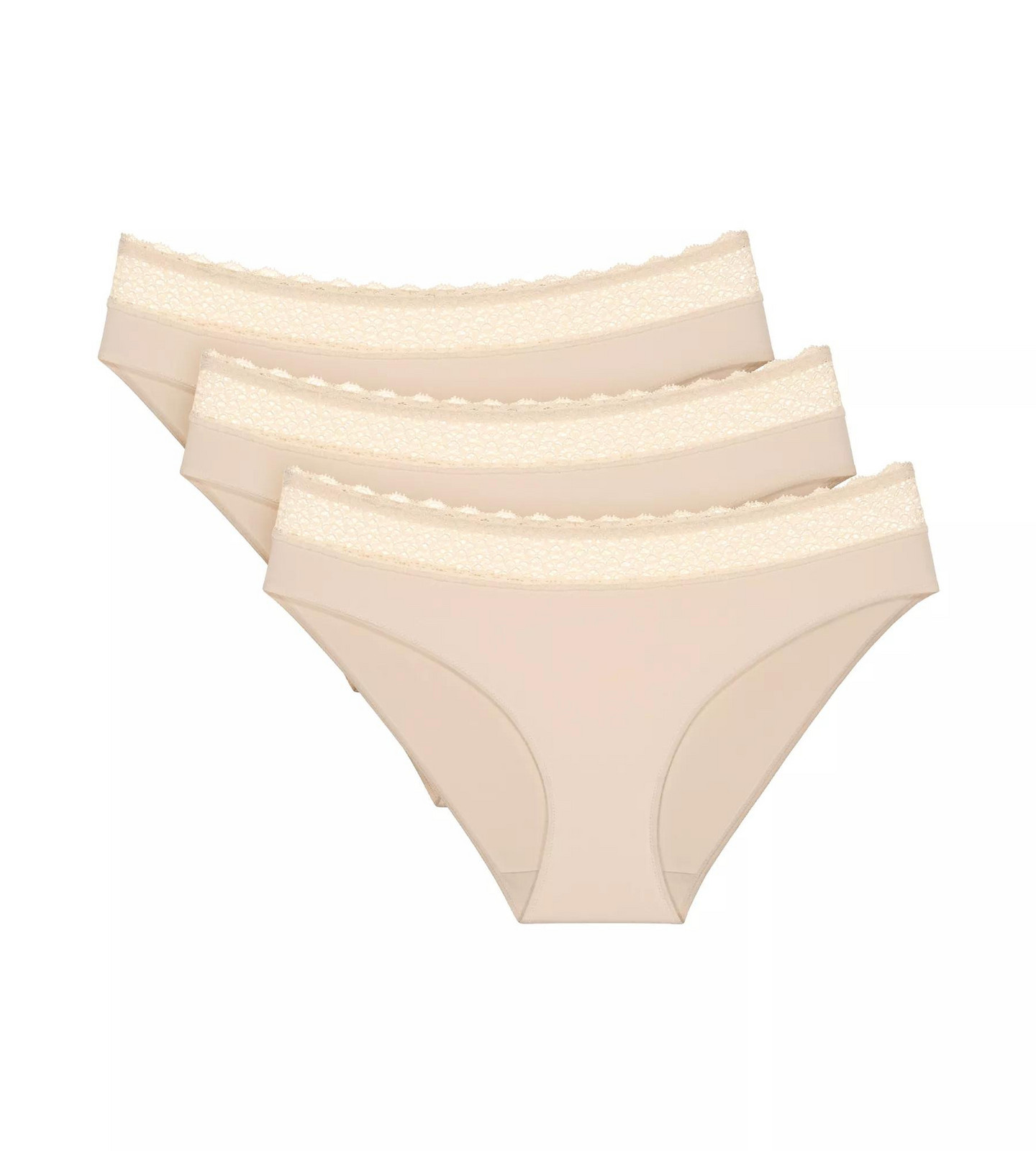 Dámske nohavičky Feel of Modal Tai 3P - CREAMY DREAM - krémová 6720 - TRIUMPH YELLOW XS