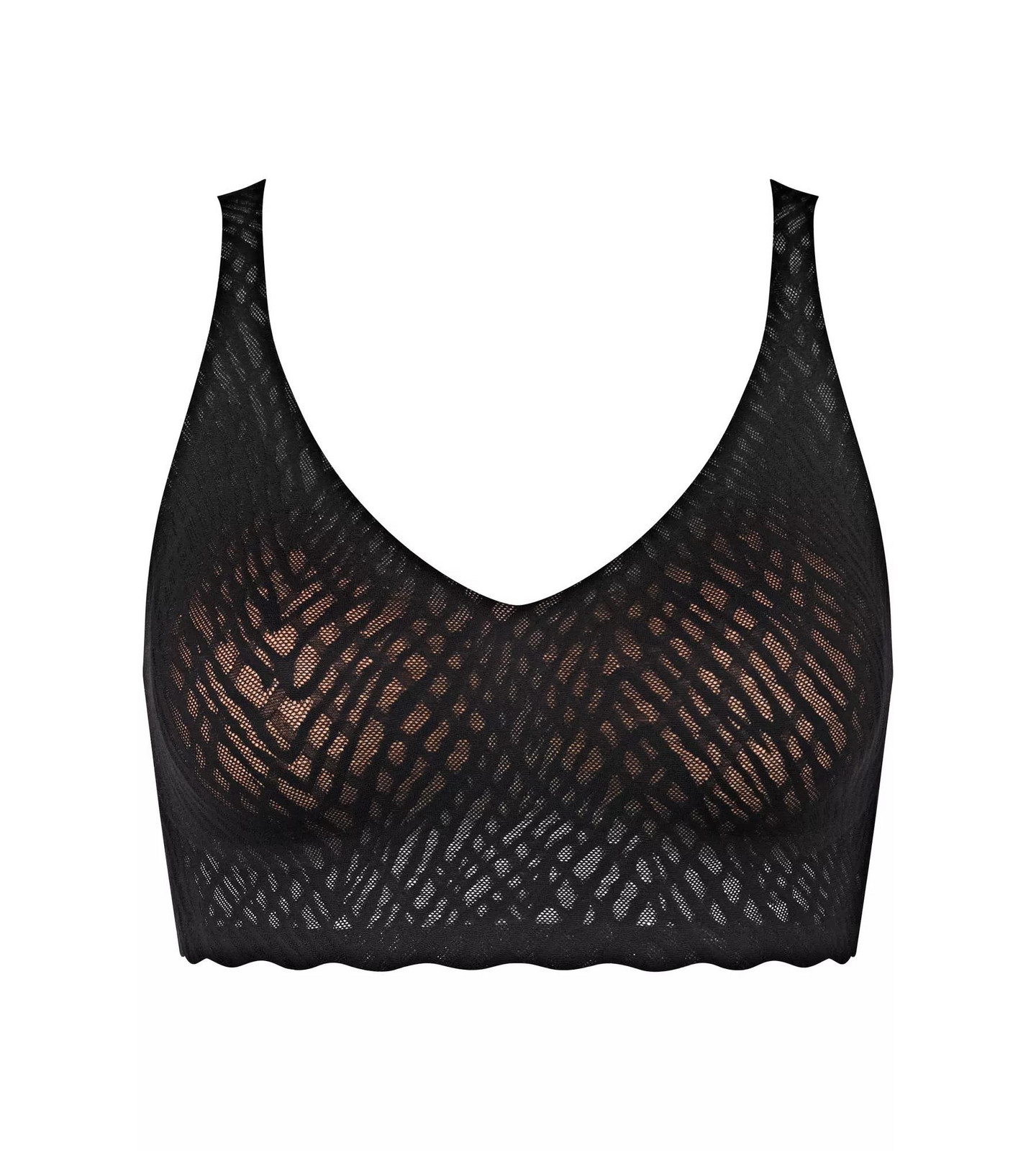 ZERO Feel Bliss Bralette - BLACK - black 0004 - SLOGGI BLACK S
