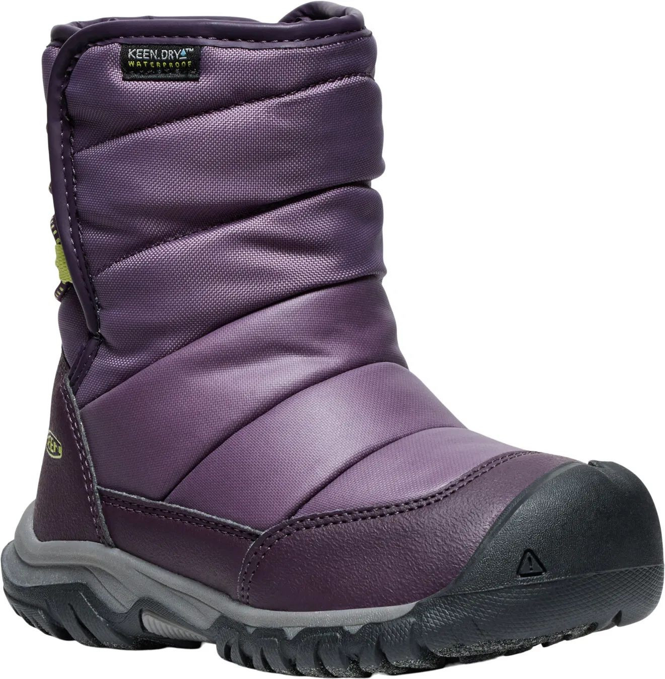 Keen PUFFRIDER WP CHILDREN black plum/daiquiri green Veľkosť: 24