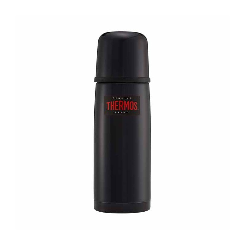 Termoska s tlačidlovým uzáverom a šálkou Thermos Mountain 350 ml - navy