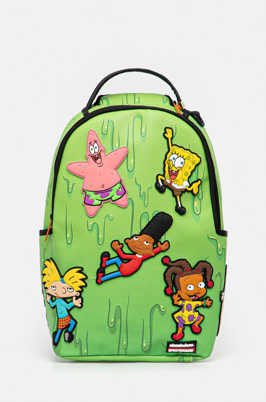 Ruksak Sprayground zelená farba, veľký, vzorovaný, 910B5196NSZ