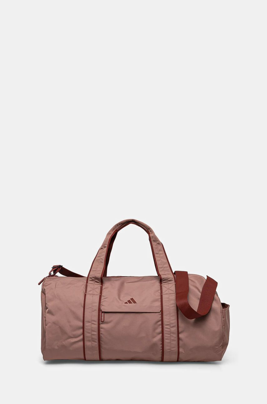 Športová taška adidas Performance Yoga oranžová farba, JE3222