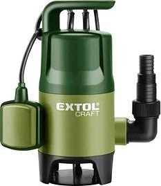 EXTOL CRAFT čerpadlo na znečistenú vodu, 400 W, 7 500 l/hod, 414122