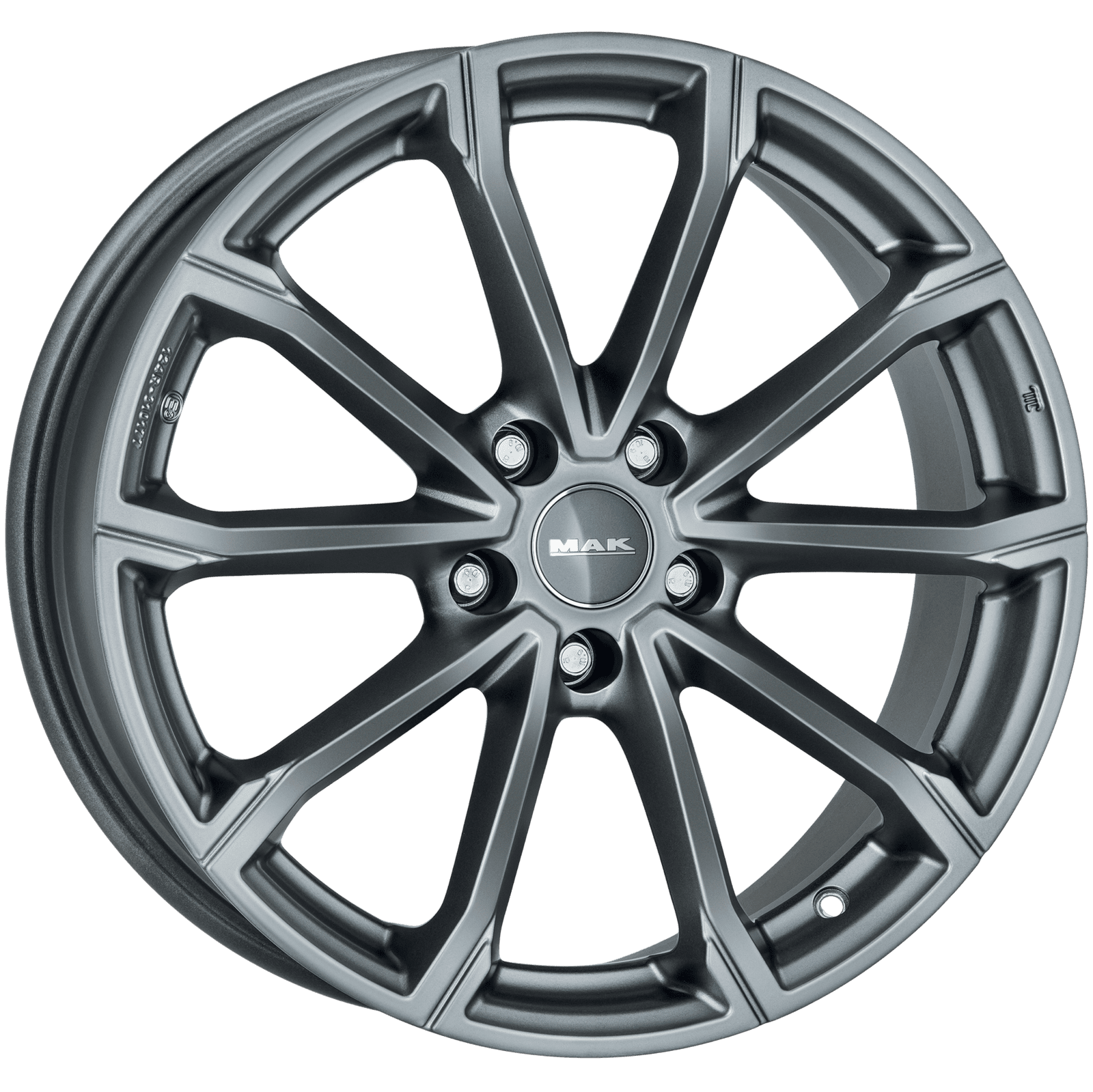 Mak KASSEL 7x17 5x114.3 ET45 BLACK & BRONZE