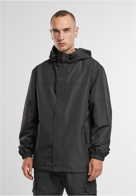 Brandit Men Light Windbreaker Frontzip black - XS
