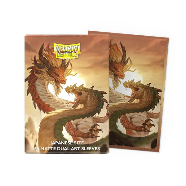 Dragon Shield Obaly na karty Dragon Shield 2025 Matte Dual Art - Wood Snake (60 ks) - JAPANESE SIZE