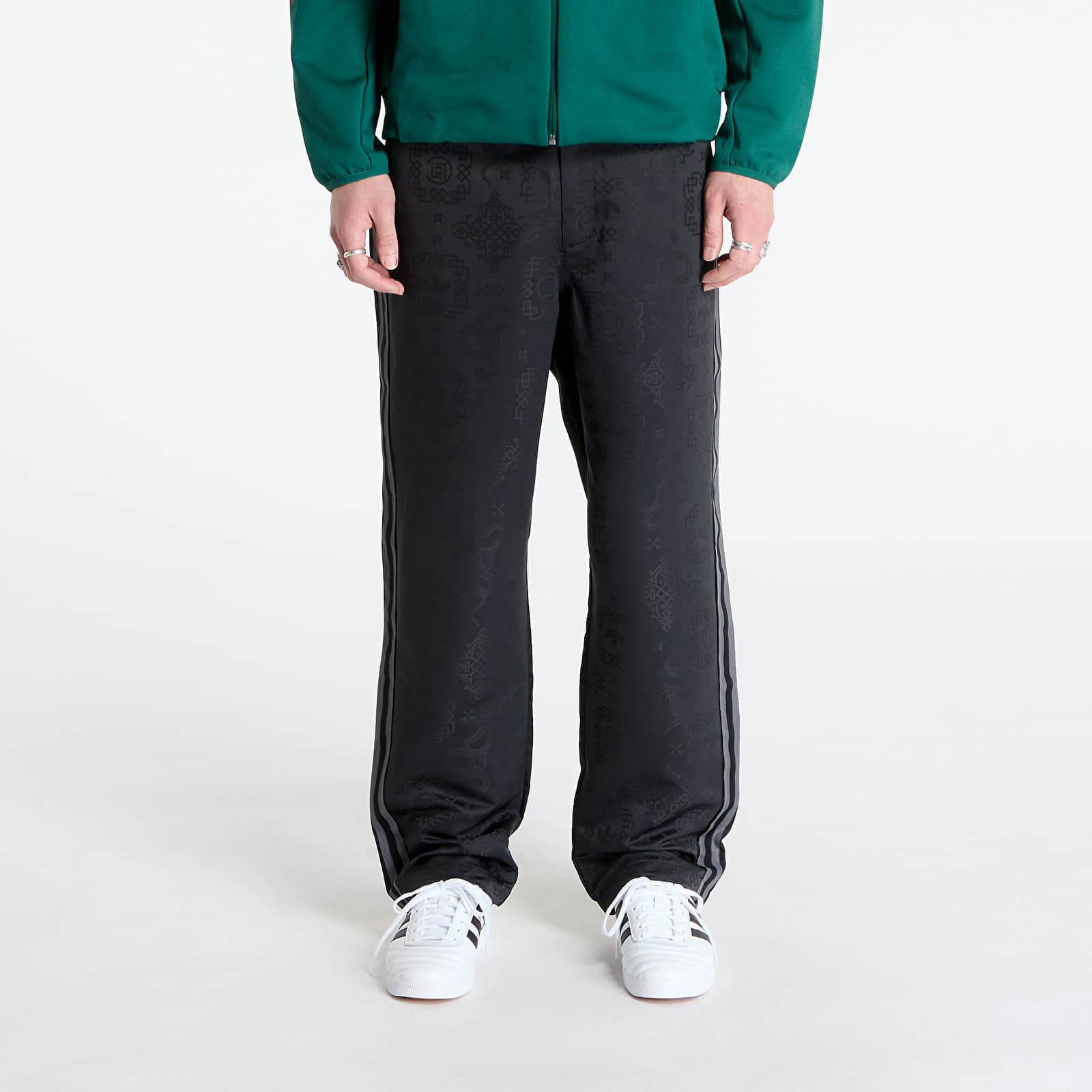 Kalhoty adidas Clot Allover Print Pants by Edison Chen Black/ Black M