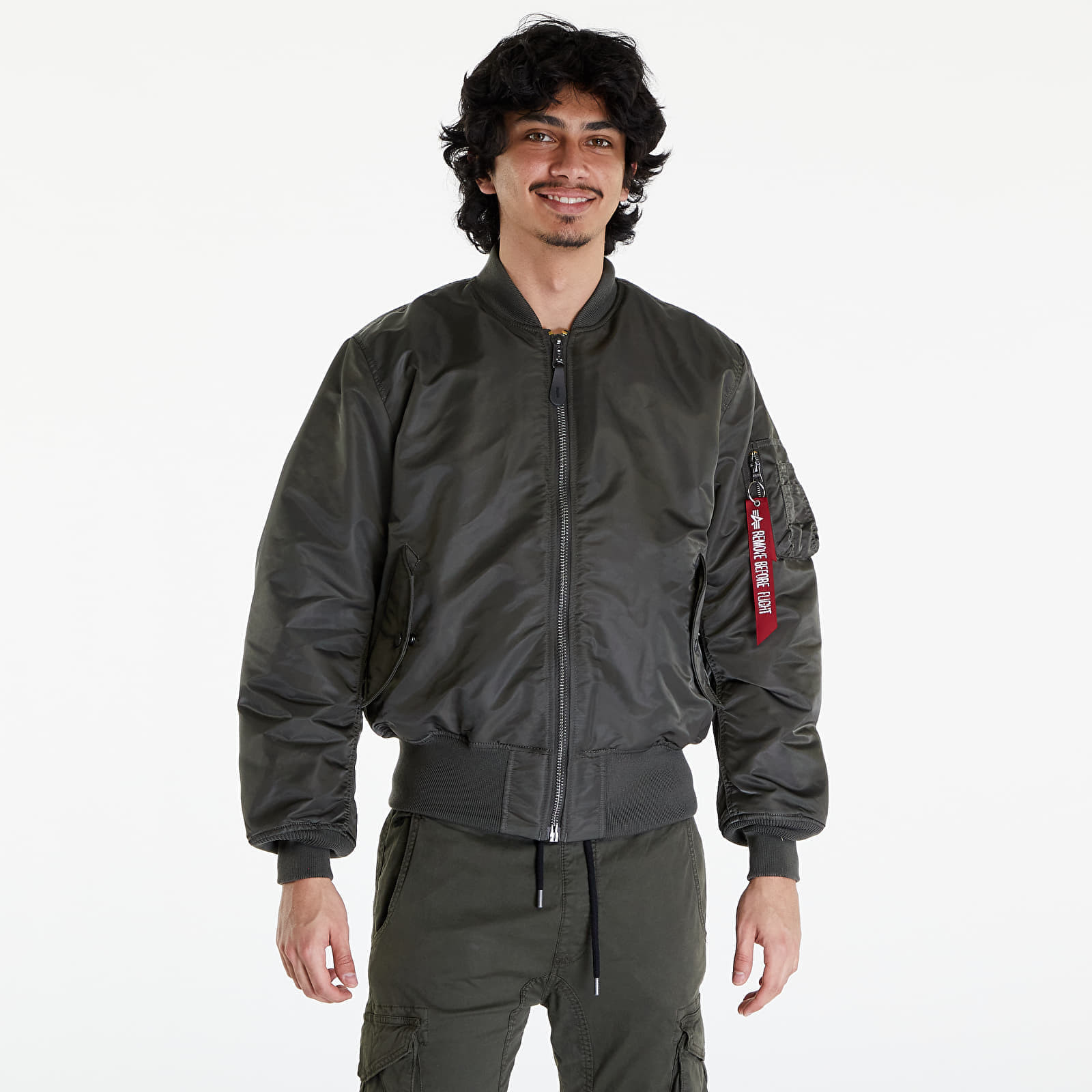 Bunda Alpha Industries MA-1 (Heritage) Rep Grey XL