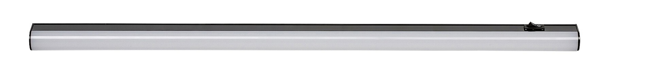 Rabalux Čierne LED svietidlo pod kuchynskú linku Greg 31cm 4W s vypínačom 78003