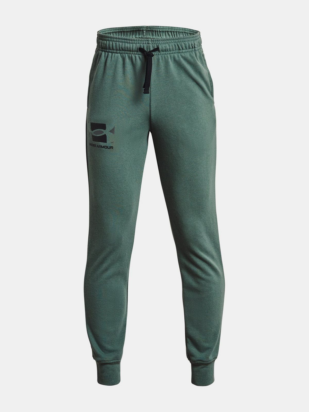 Tepláky Under Armour RIVAL TERRY PANTS-GRN - Chlapci