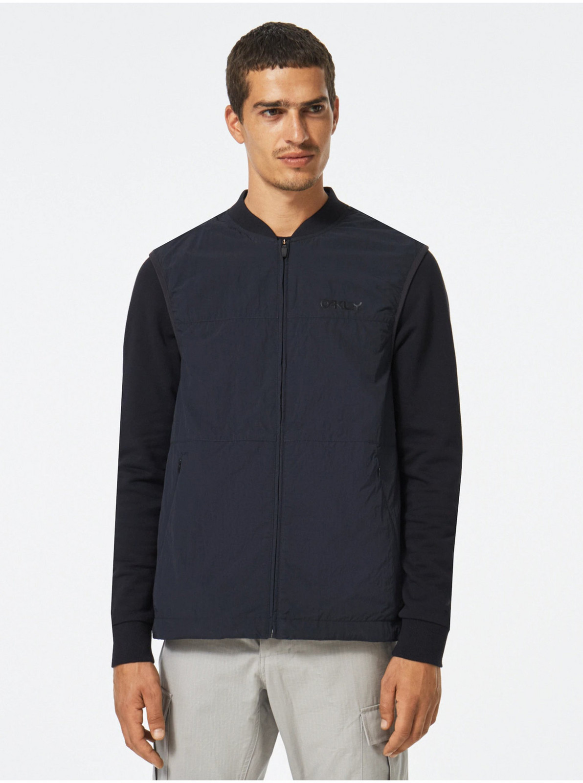 Vesty pre mužov Oakley - tmavomodrá