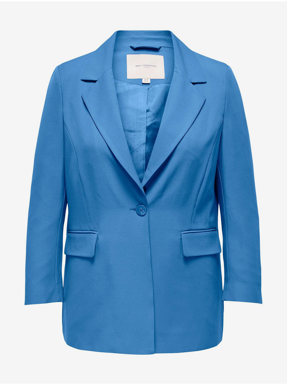 Blue women's blazer ONLY CARMAKOMA Thea - Women's