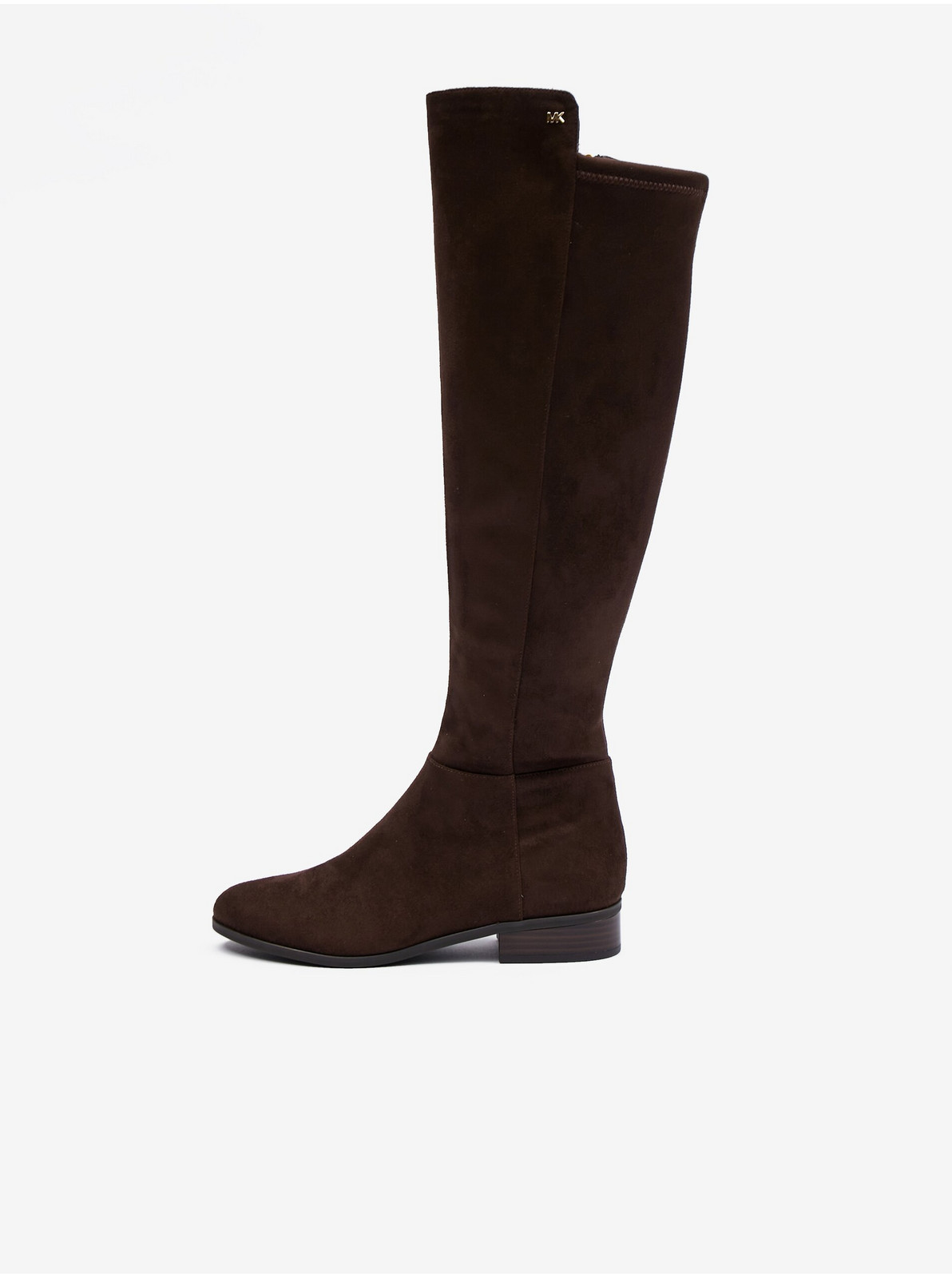 Dark brown women's boots in suede finish Michael Kors Bromley - Women's