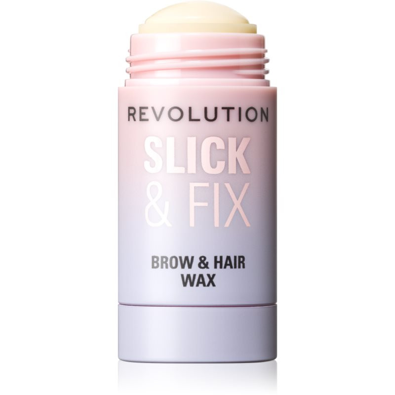Makeup Revolution Slick & Fix Brow & Hair Stick vosk na vlasy v tyčinke 13 g