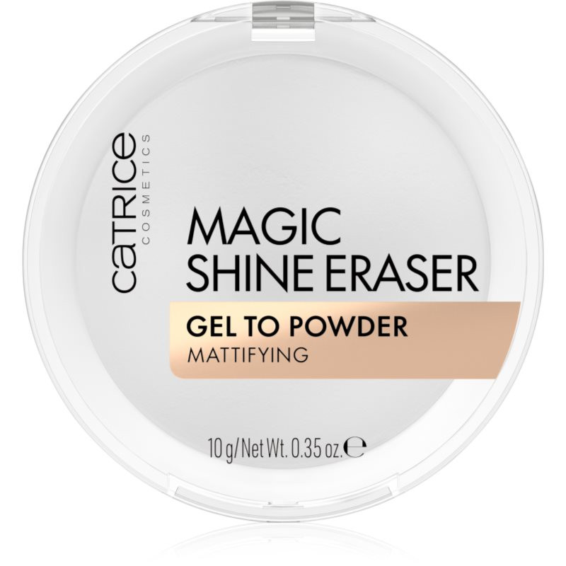 Catrice Magic Shine Eraser Gel To Powder zmatňujúci púder s gélovou textúrou odtieň 010 Camera Ready 10 g