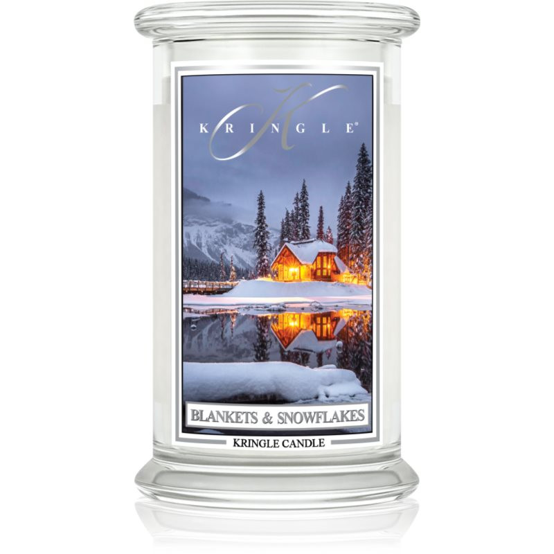 Kringle Candle Blankets & Snowflakes vonná sviečka 624 g