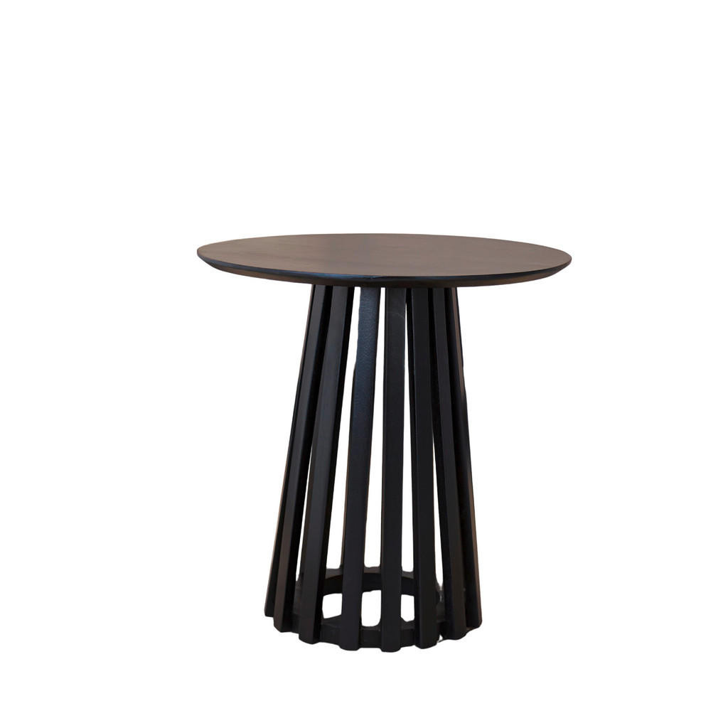 MID.YOU KONFERENČNÝ STOLÍK, čierna, drevo, 50/50/50 cm