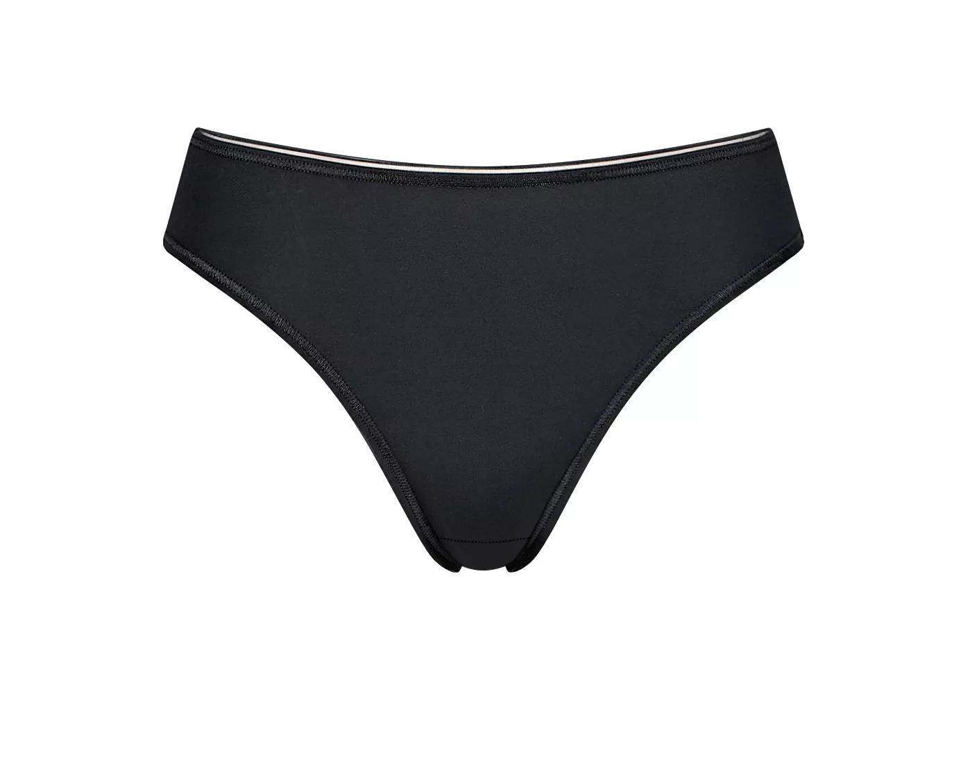 Dámske nohavičky Feel Sensational Tai - BLACK - čierne 0004 - SLOGGI BLACK 38