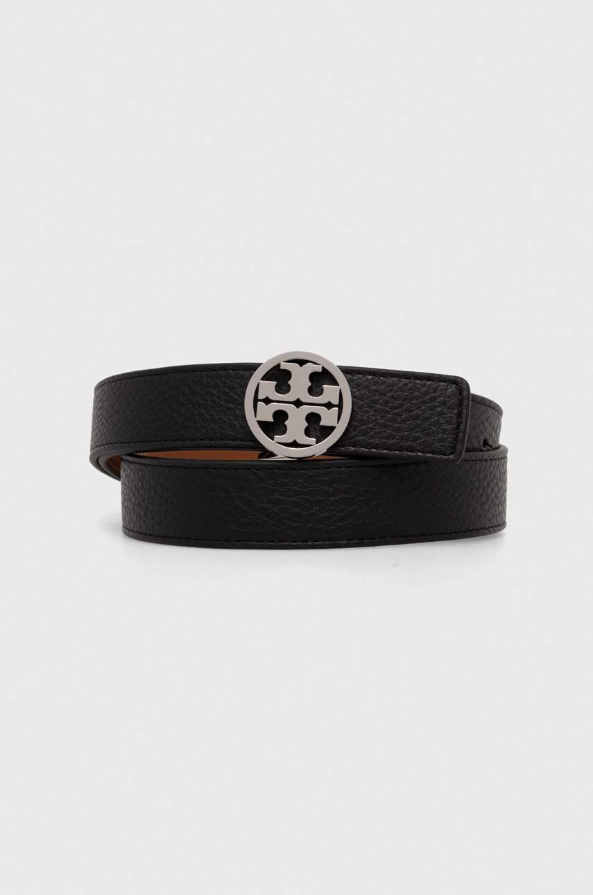 Obojstranný kožený opasok Tory Burch 1