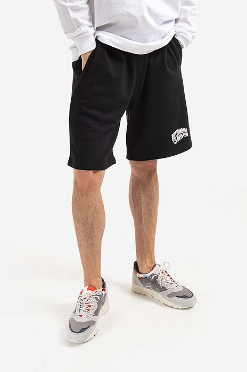 Bavlnené šortky Billionaire Boys Club Szorty Small Arch Logo Shorts BC002 BLACK čierna farba, BC002
